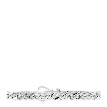 Hermes 18K White Gold Diamond Boucle Sellier Bracelet SH 2 of 4