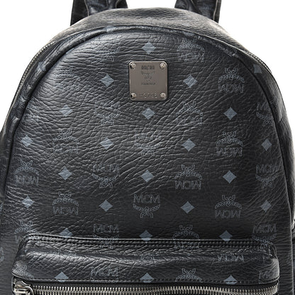 MCM Visetos Medium Stark Backpack Black 7 of 15