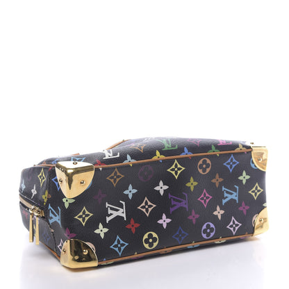 Louis Vuitton Monogram Multicolor Trouville Black 4 of 9