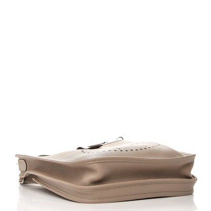 Hermes Taurillon Clemence Evelyne III PM Gris Tourterelle 4 of 9