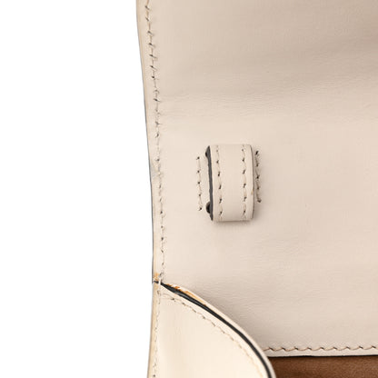 Gucci Calfskin Mini Sylvie Top Handle Bag White 13 of 18