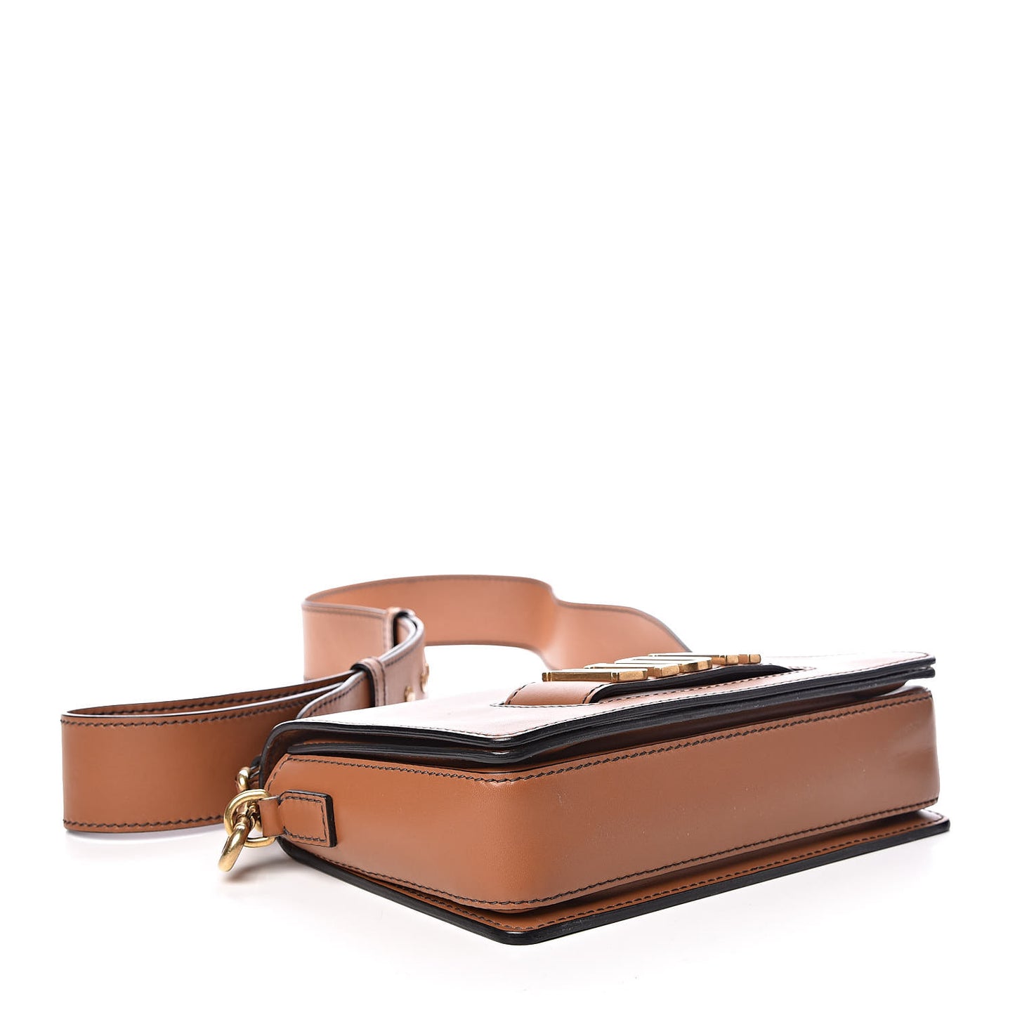 Smooth Calfskin Dio(r)evolution Flap Bag Tan