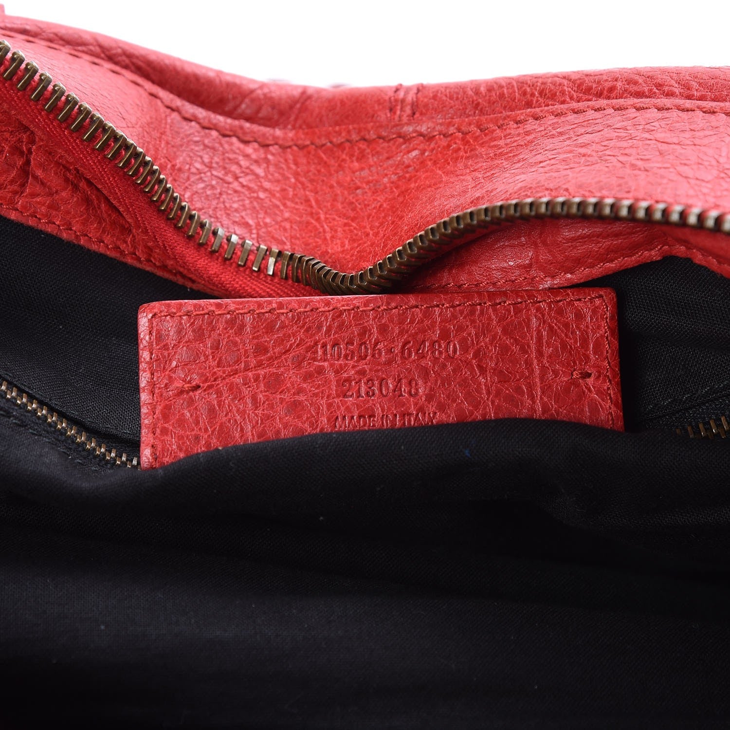 Balenciaga Agneau Classic Hardware Weekender Coquelicot 7 of 11