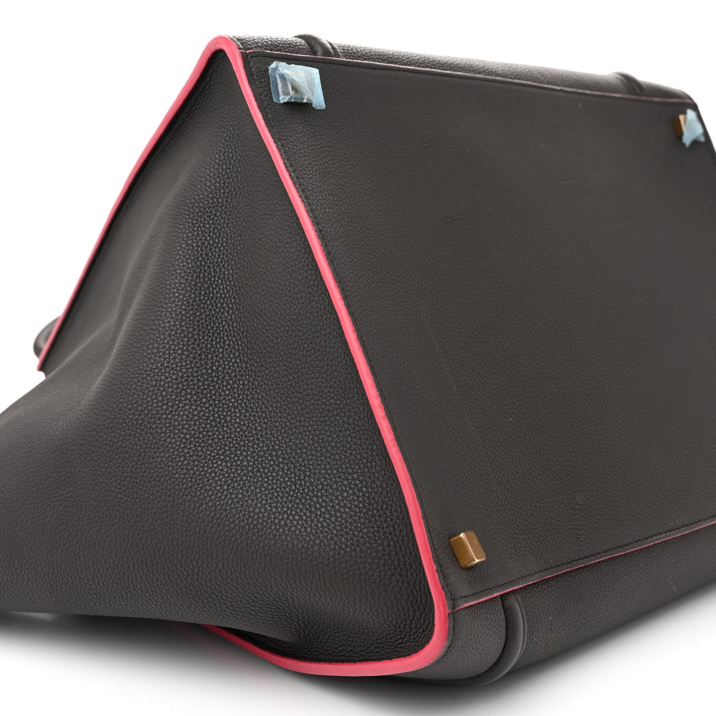 Baby Grained Calfskin Medium Phantom Luggage Dark Taupe
