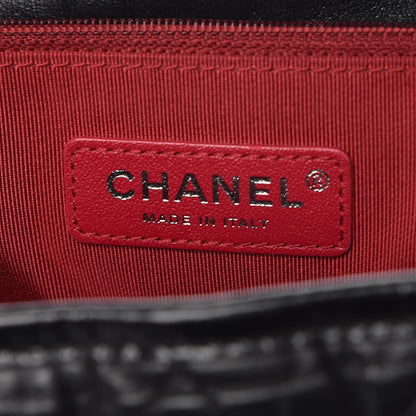 Chanel Aged Calfskin Quilted Medium Gabrielle Hobo Black 6 of 10