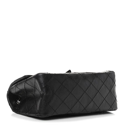 Chanel Aged Calfskin Quilted 2.55 Reissue Mini Flap So Black 3 of 5