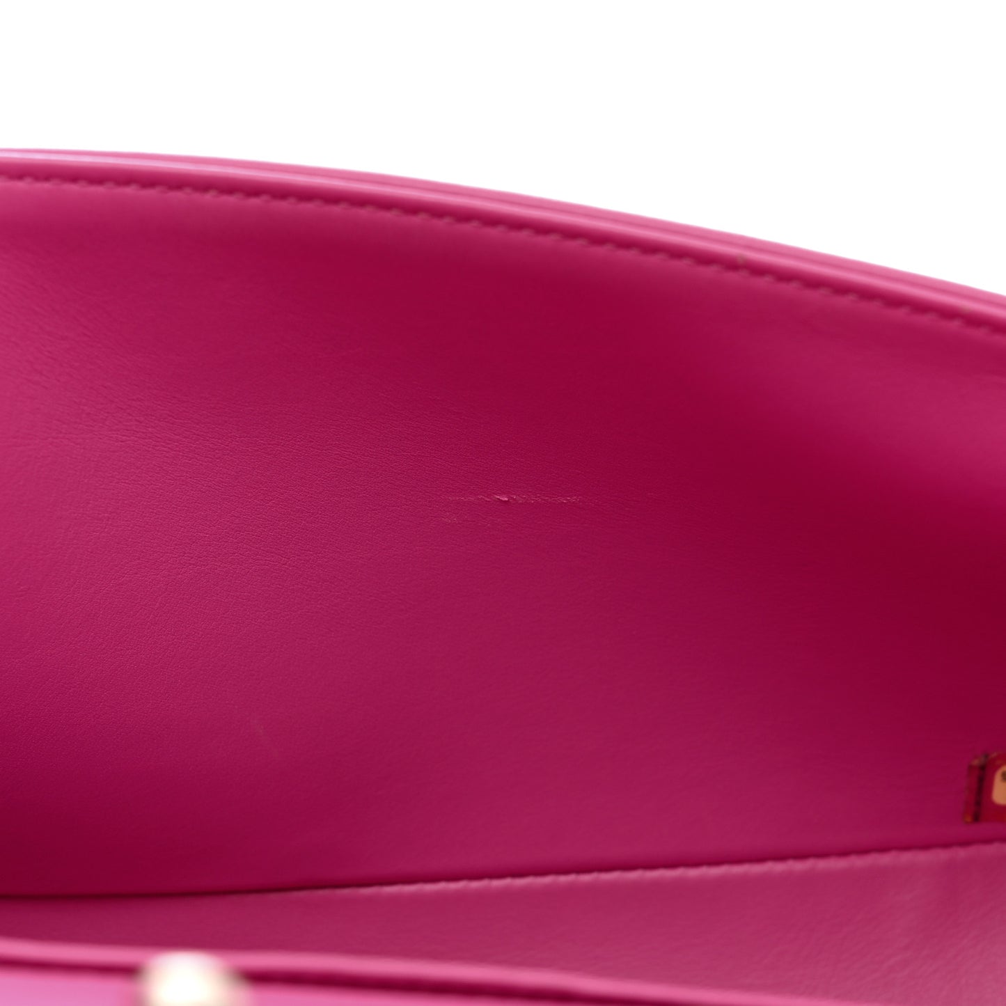 Matte Snakeskin Medium Boy Flap Pink