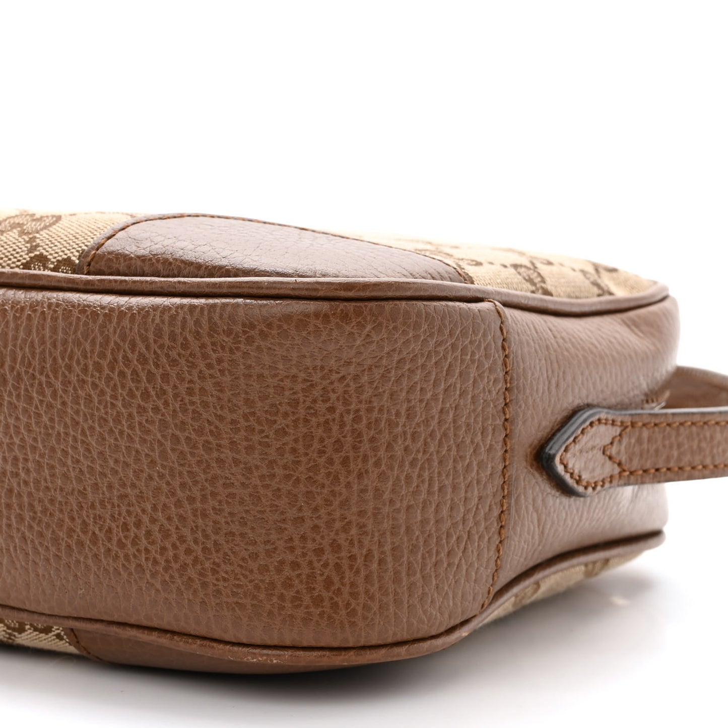 Monogram Mini Bree Messenger Bag Beige Tabacco