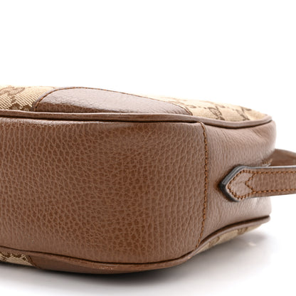 Gucci Monogram Mini Bree Messenger Bag Beige Tabacco 10 of 11