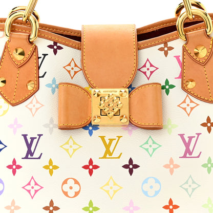 Louis Vuitton Monogram Multicolor Annie MM White 8 of 14