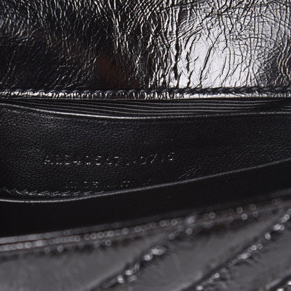 Saint Laurent Calfskin Matelassé Monogram Classic Baby Punk Chain Bag Black 7 of 7