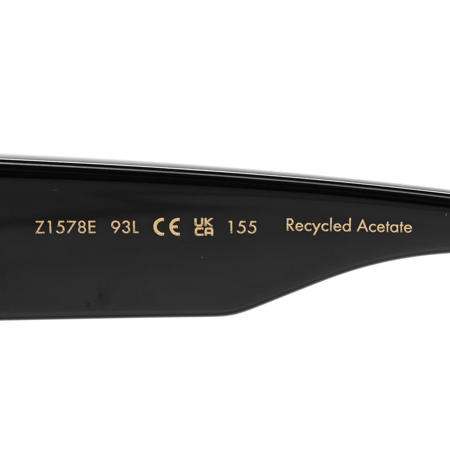 Louis Vuitton Acetate Swarovski Crystal Cyclone Sunglasses Z1578E Black 6 of 7