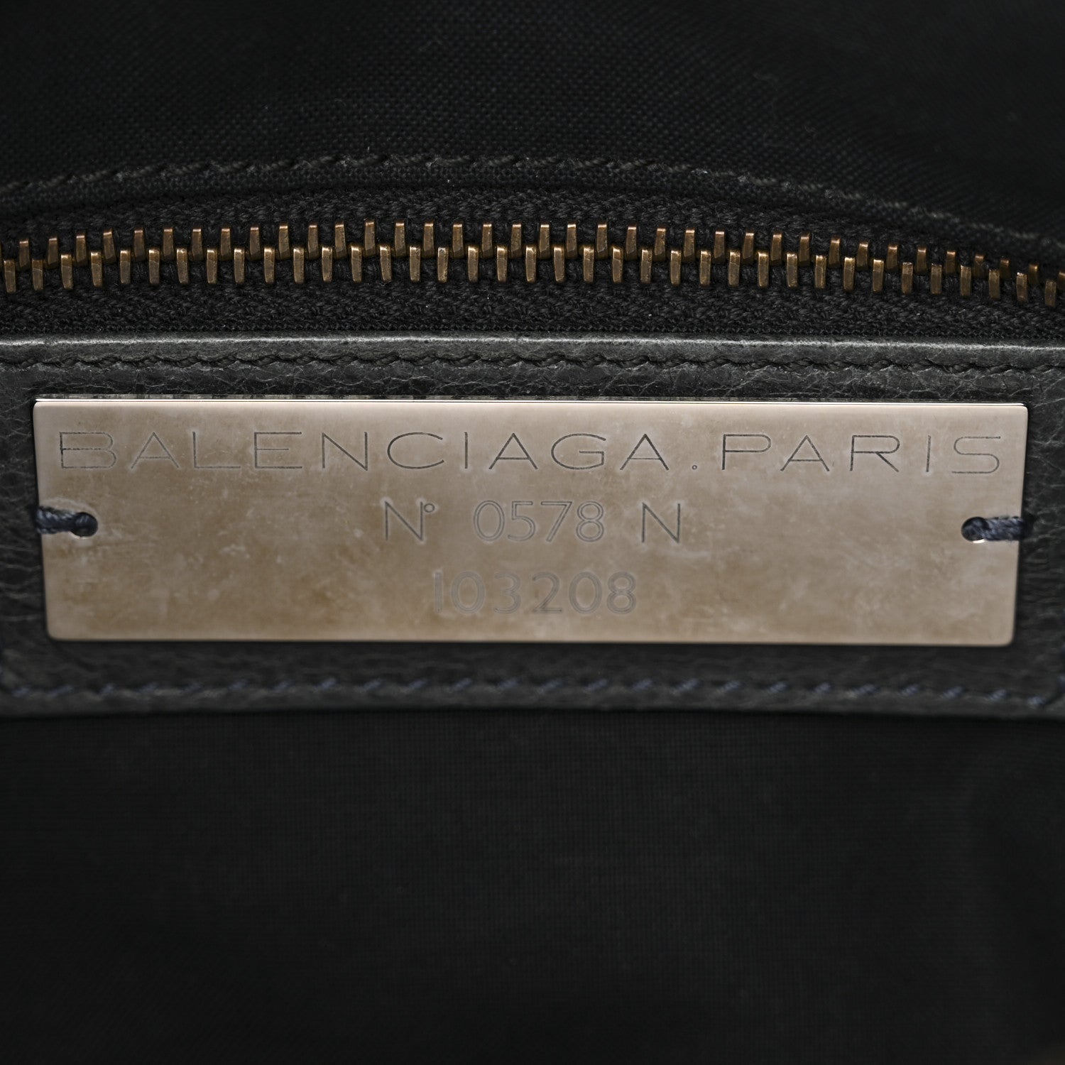 Balenciaga Agneau Classic Hardware First Anthracite 6 of 10