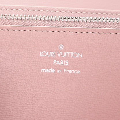 Louis Vuitton Metallic Snakeskin Capucines Wallet Pink 6 of 6