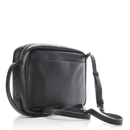 Balenciaga Calfskin Logo S Everyday Camera Bag Black 3 of 8