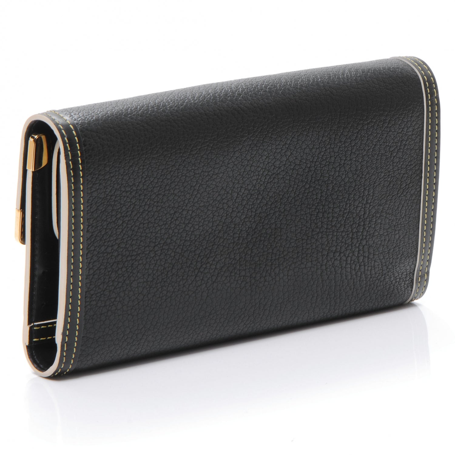Louis Vuitton Suhali Porte Tresor International Wallet Black 3 of 8