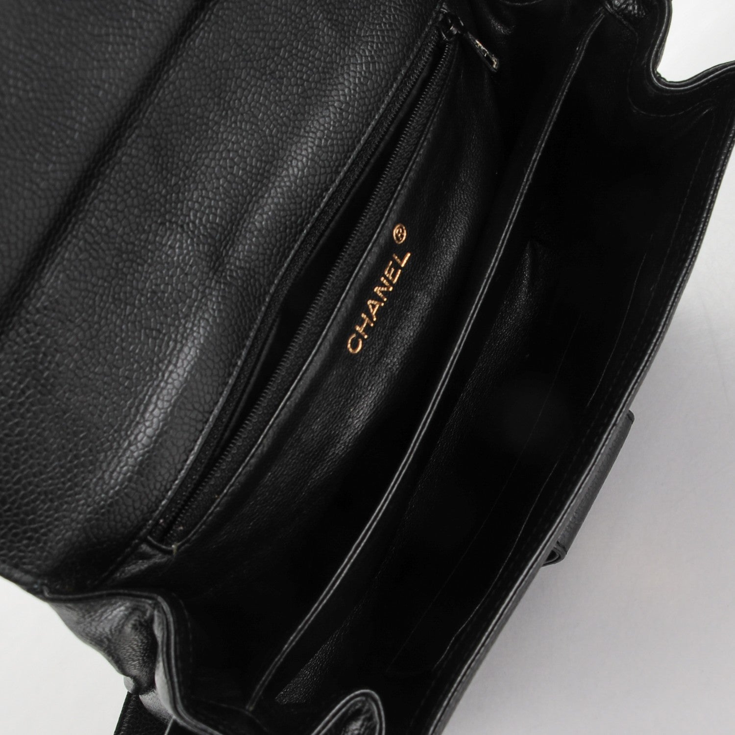Chanel Caviar Medium Shoulder Bag Black 5 of 8