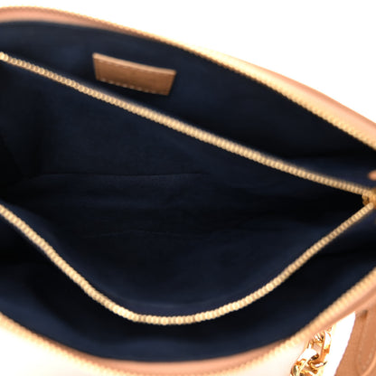 Louis Vuitton Lambskin Embossed Monogram Coussin PM Camel 7 of 11