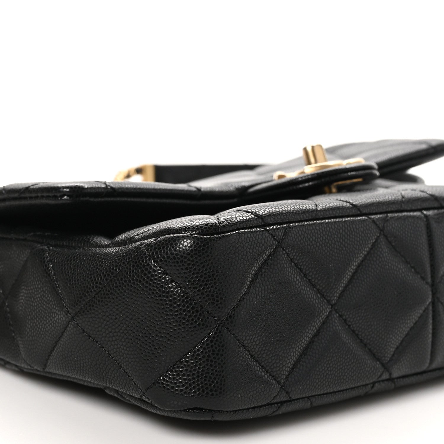 Chanel Caviar Quilted Flap Black 9 of 10