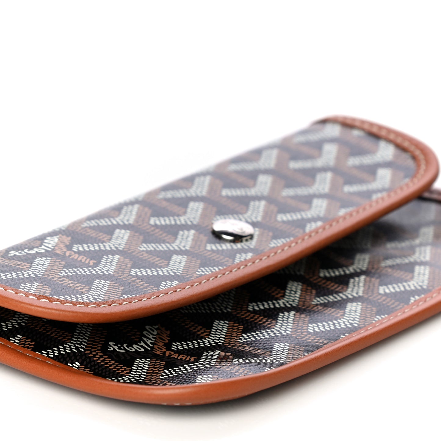 Goyardine Pouch Black Gold