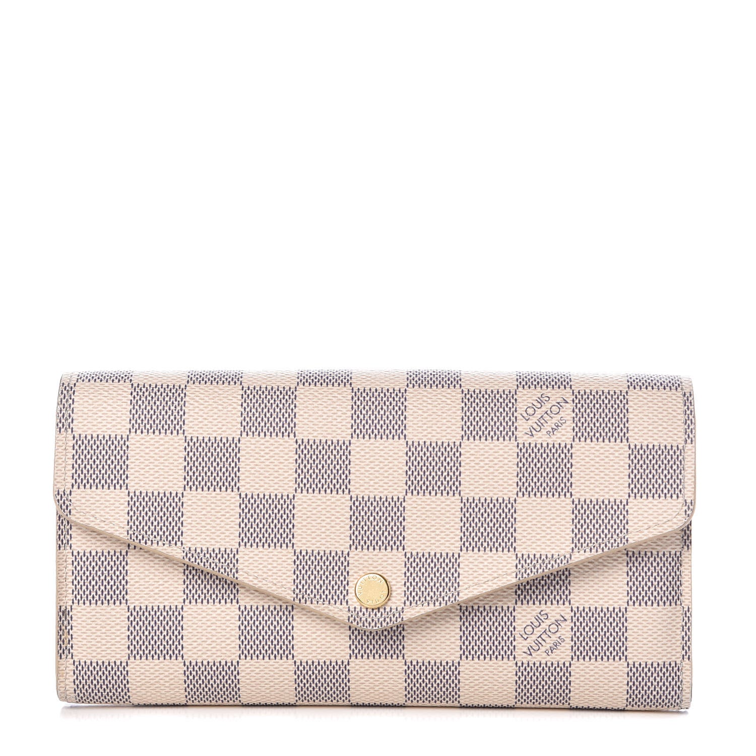 Louis Vuitton Damier Azur Sarah Wallet NM 1 of 10