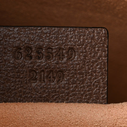 Gucci GG Supreme Monogram Web Ophidia Pouch Brown 7 of 10