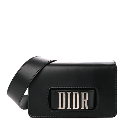Christian Dior Smooth Calfskin Dio(r)evolution Flap Bag Black 1 of 13