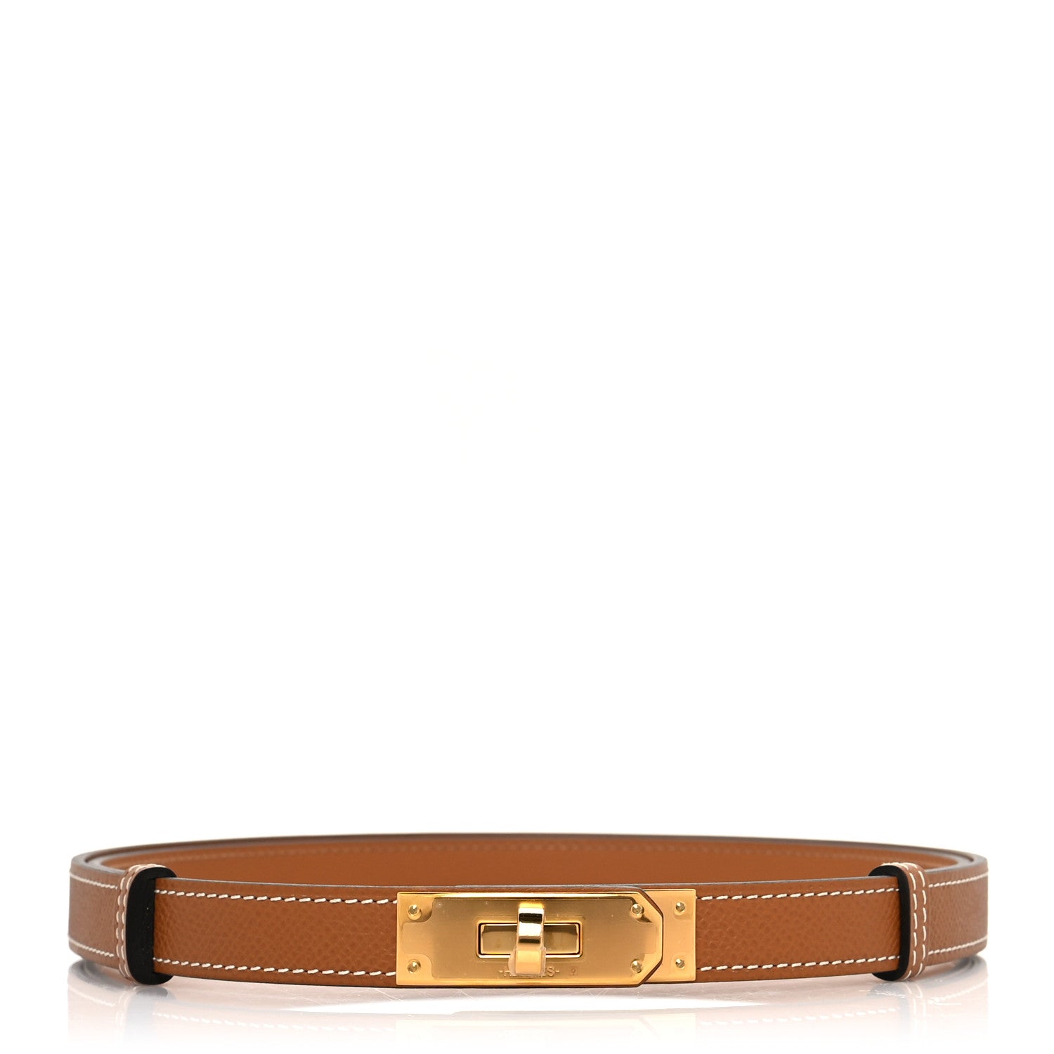 Hermes Epsom Kelly Belt Gold 1 of 4