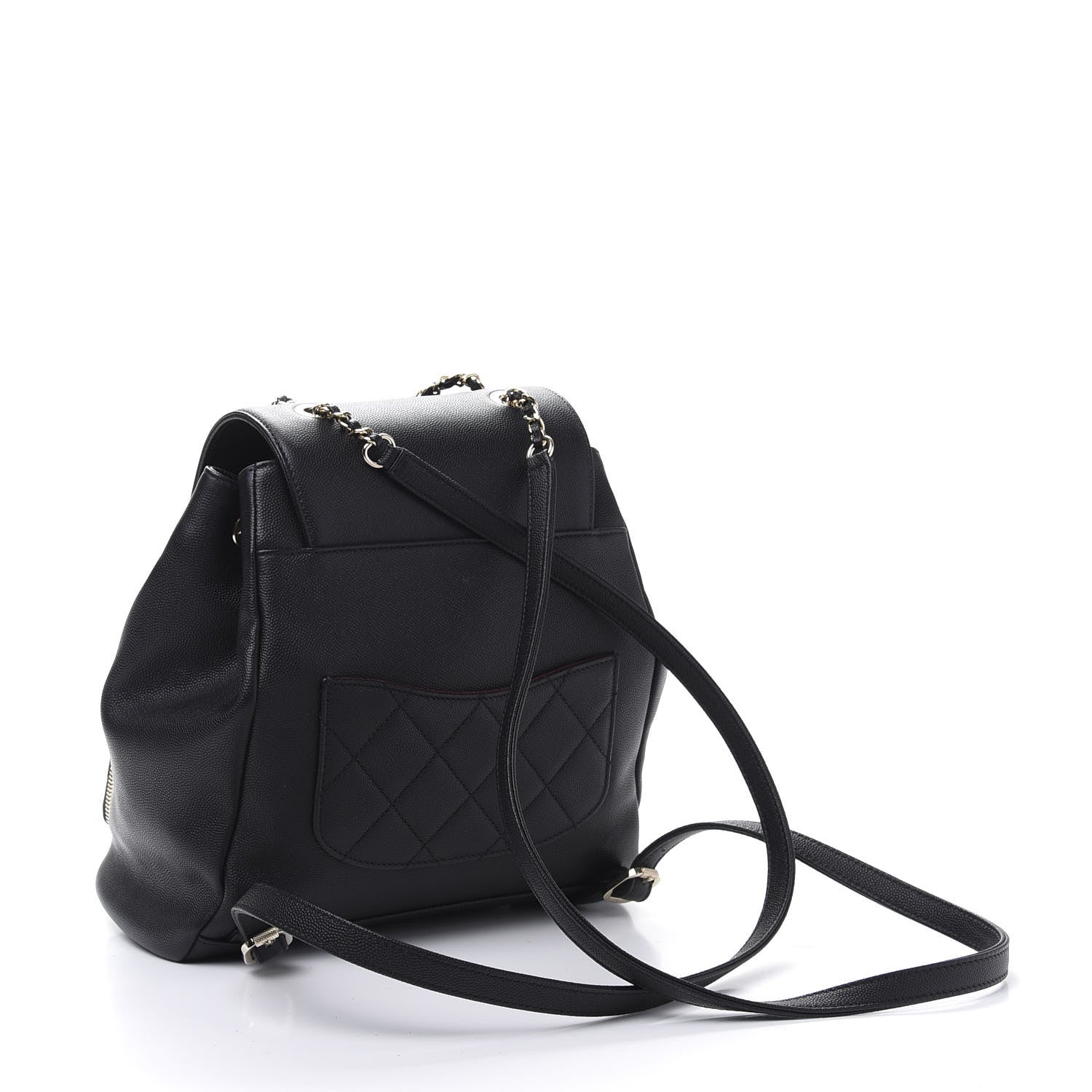 Chanel Caviar Quilted Business Affinity Backpack Black 2 of 9