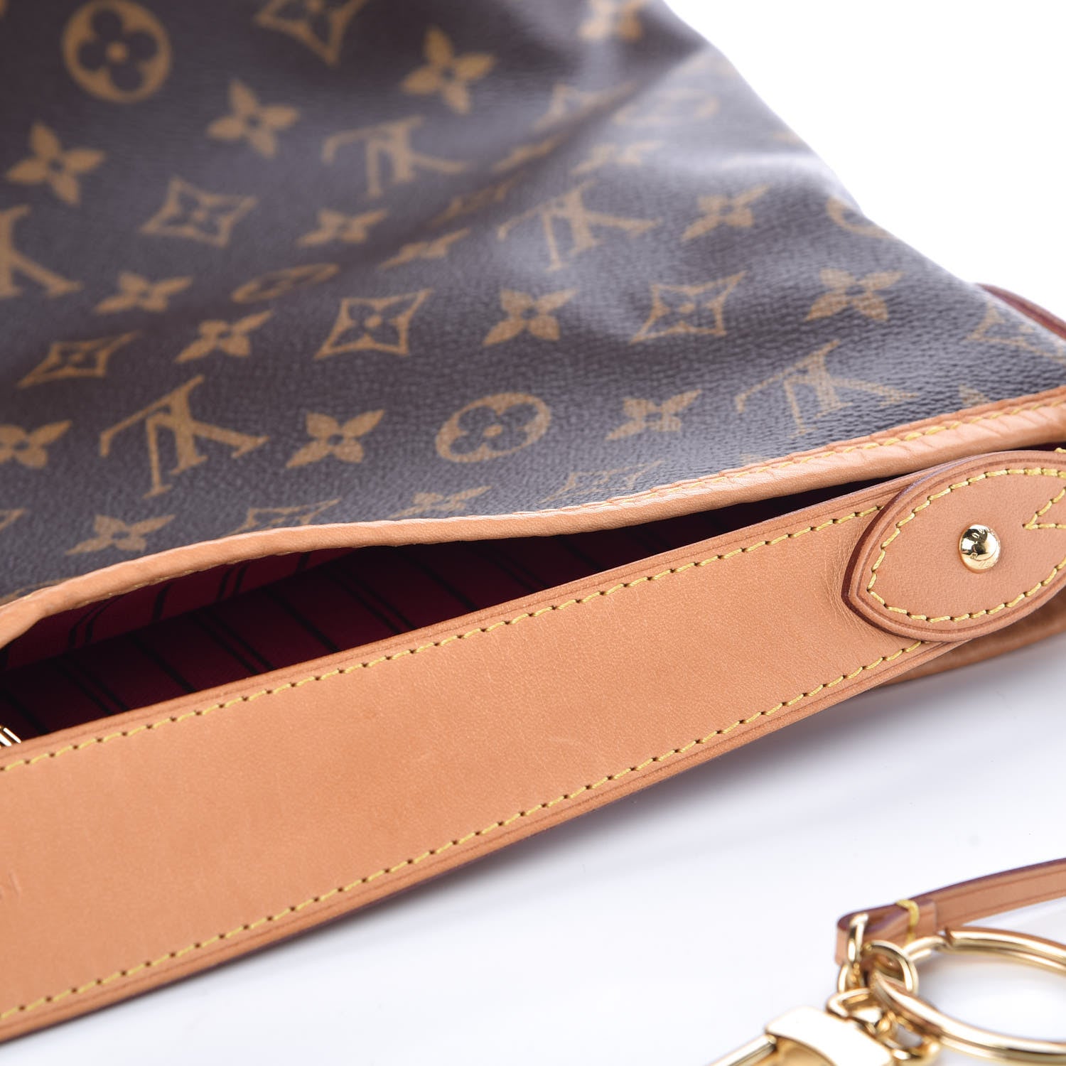 Louis Vuitton Monogram Delightful MM Pivoine 9 of 15