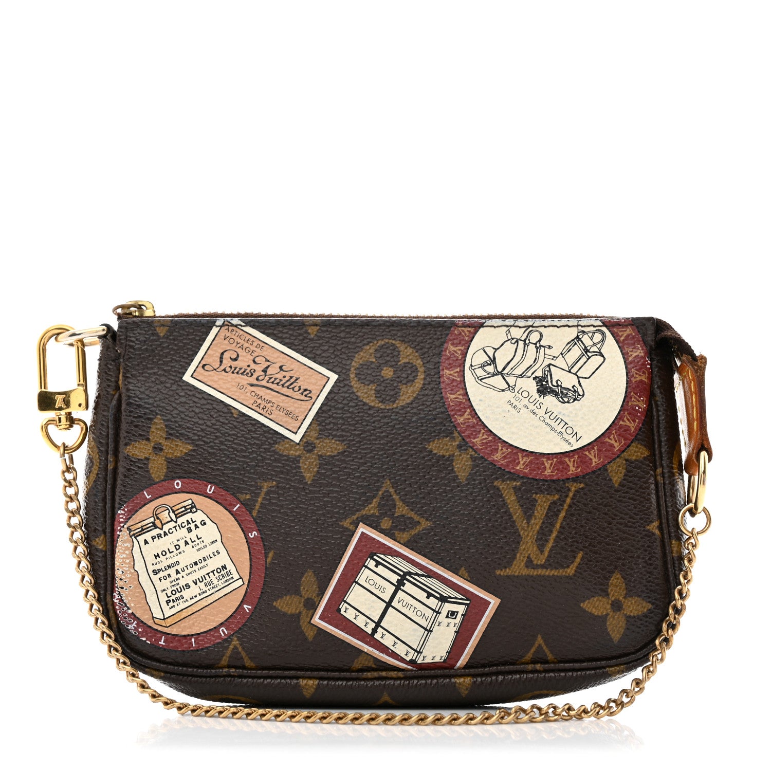 Louis Vuitton Monogram Patch Mini Pochette Accessories 1 of 7