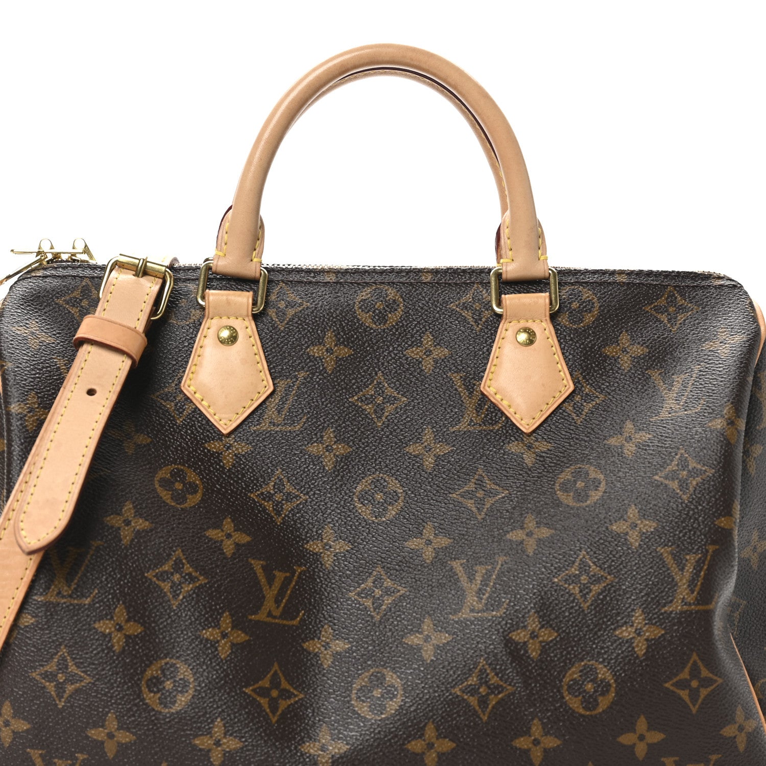 Louis Vuitton Monogram Speedy Bandouliere 30 8 of 10