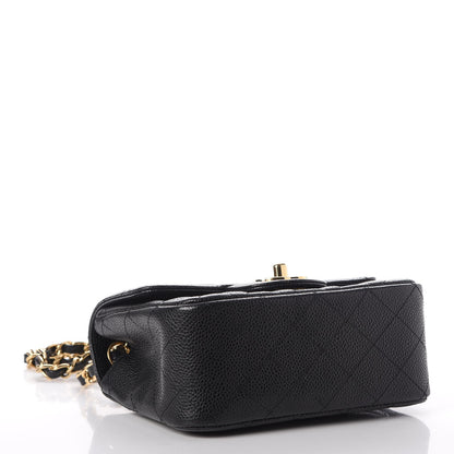 Chanel Caviar Quilted Mini Square Flap Black 4 of 10