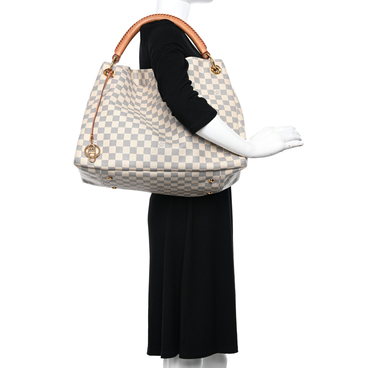 Louis Vuitton Damier Azur Artsy MM 2 of 12