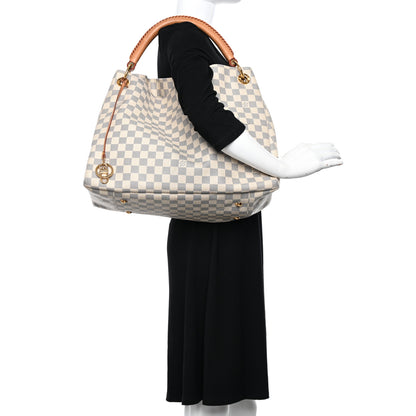 Louis Vuitton Damier Azur Artsy MM 2 of 12