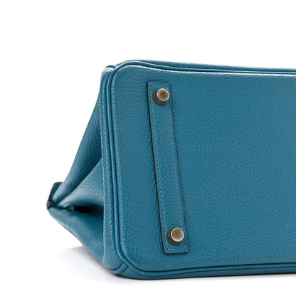 Hermes Togo Birkin 30 Bleu Izmir 9 of 20