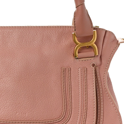 Chloe Calfskin Medium Marcie Satchel Anemone Pink 8 of 14