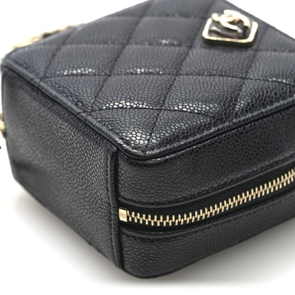 Chanel Caviar Quilted Clutch With Chain Black 10 of 10