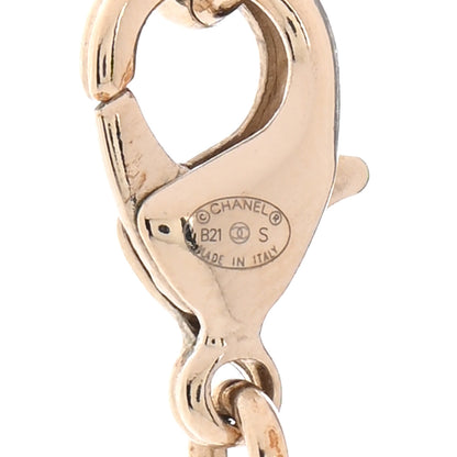 Chanel Metal CC Locket Necklace Gold 6 of 8