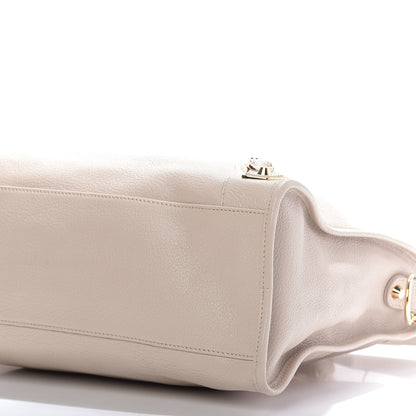 Balenciaga Chevre Gold Hardware Metallic Edge City Beige Praline 7 of 10