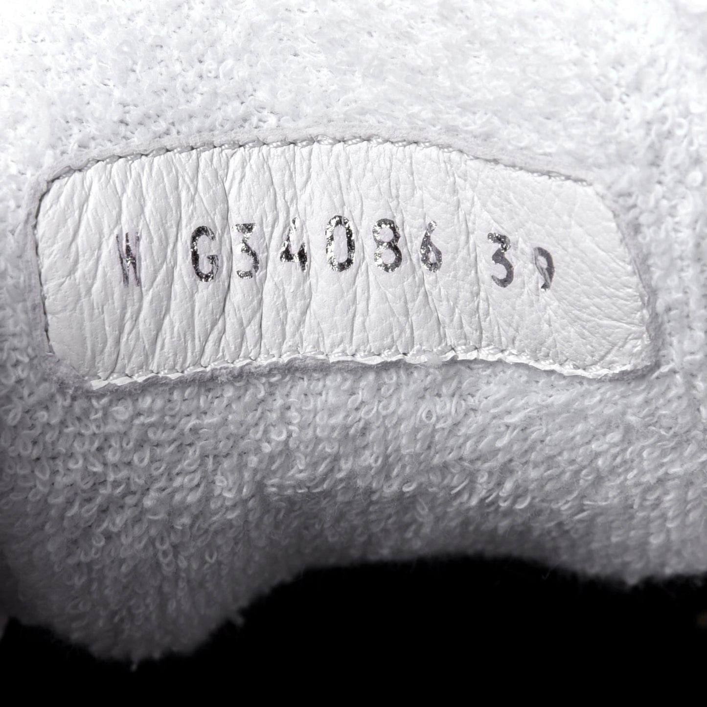 Calfskin Mesh Lycra Womens Logo Sneakers 39 White