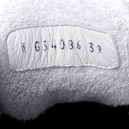 Chanel Calfskin Mesh Lycra Womens Logo Sneakers 39 White 9 of 11
