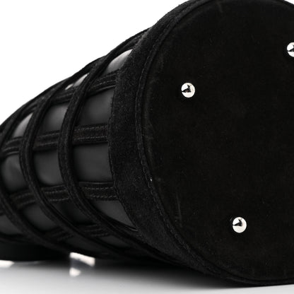 Alexander Wang Suede Calfskin Roxy Mini Bucket Bag Black 11 of 12