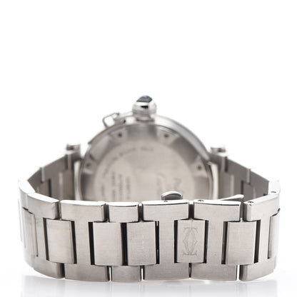 Cartier Stainless Steel 40mm Pasha C Seatimer Automatic Watch Black 4 of 9