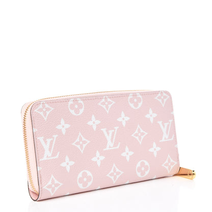 Louis Vuitton Monogram Giant Zippy Wallet Rouge Rose 3 of 8