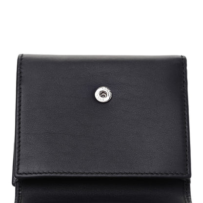 Gucci Calfskin Swarovski Crystal Mini GG Sparkling French Flap Wallet Black 9 of 9
