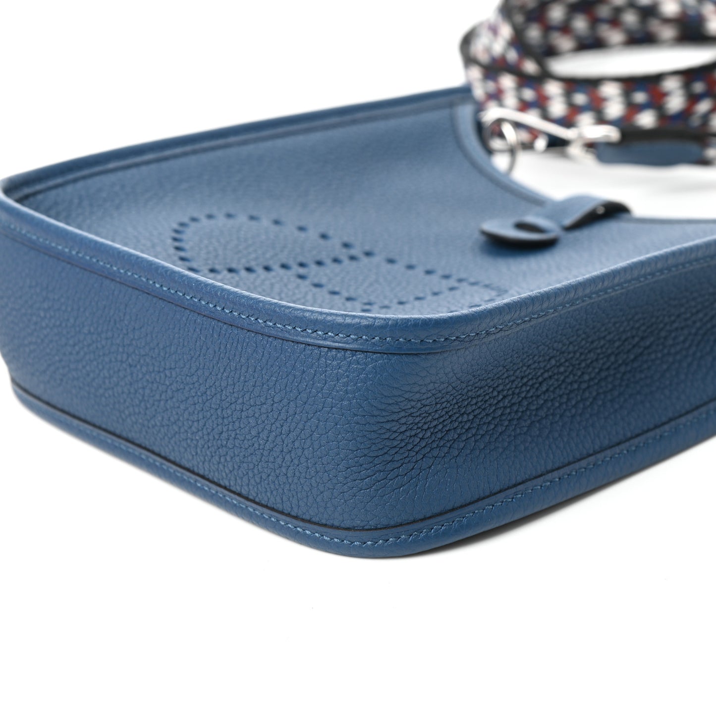 Taurillon Clemence Zigzag Evelyne TPM Deep Bleu Bleu Zellige Indigo Black