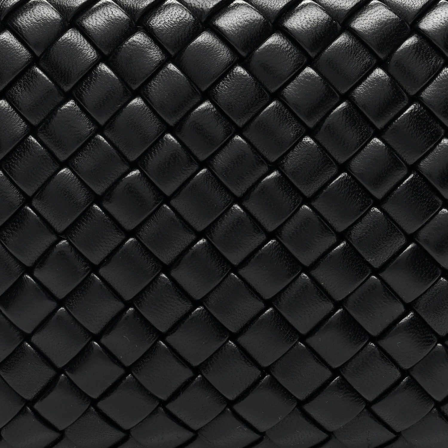 Bottega Veneta Calfskin Intrecciato Knot On Strap Black 7 of 9