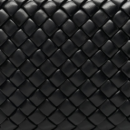 Bottega Veneta Calfskin Intrecciato Knot On Strap Black 7 of 9