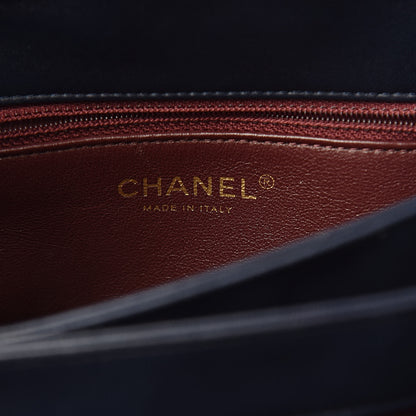 Chanel Lambskin Quilted Small Trendy CC Dual Handle Flap Bag Navy 6 of 10
